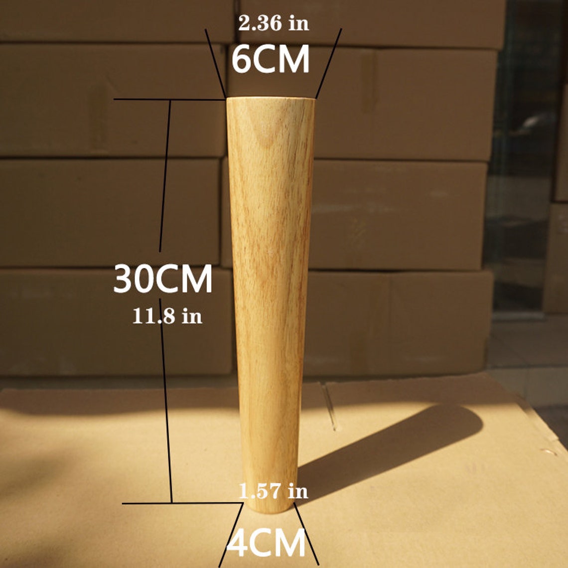 4X 19.6 50cm Solid Wood Furniture Legs Dresser Legs Sofa Etsy