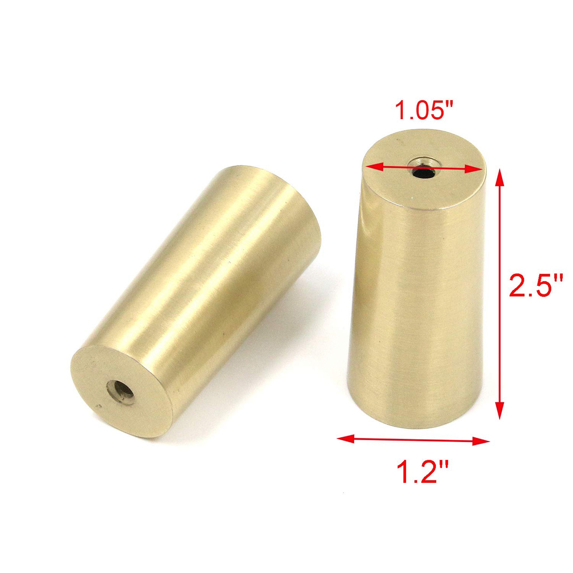 4piece Table Leg Covers Fits 2.54 Round Furniture Leg Etsy