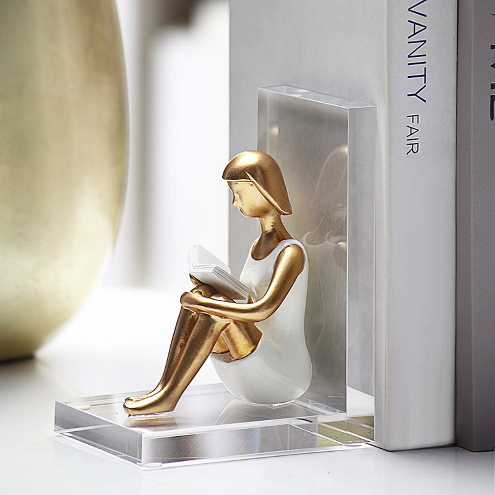 1pc Acrylic Bookend Guita Boy Girl Bookshelf Bookcase Etsy Australia