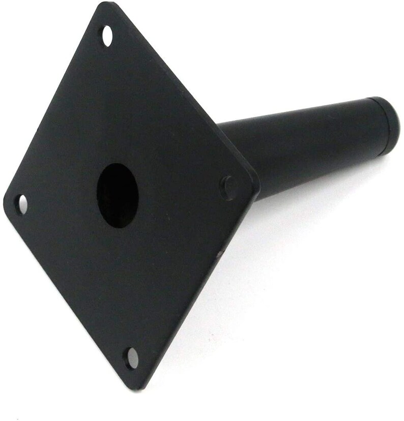 4 Furniture Metal Legs Kitchen Feet Black Foot Etsy