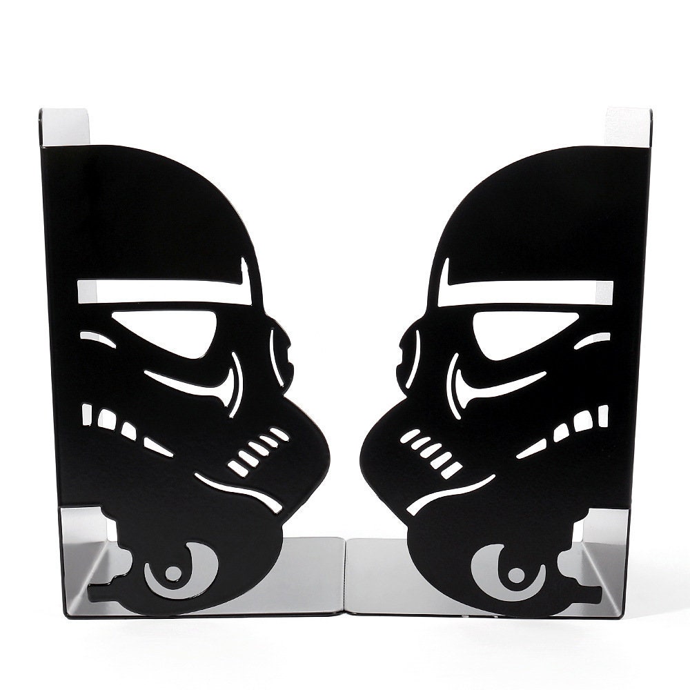 1 pair Star Wars bookshelf yoda bookcase Book Ends Creative Etsy
