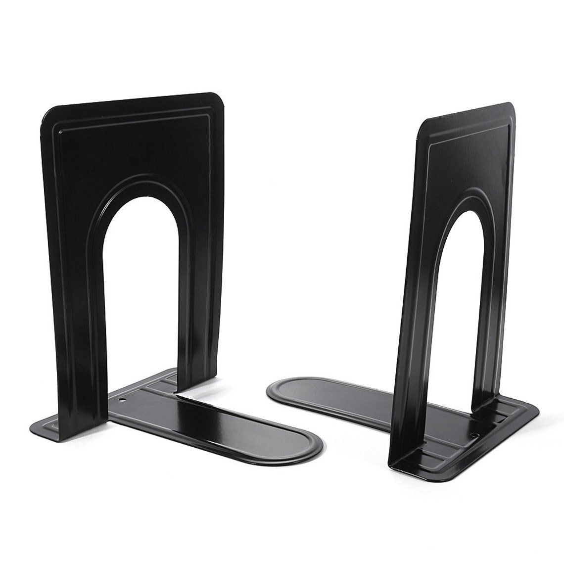 5x6.7black Book Ends Metal Bookends Book Ends Etsy