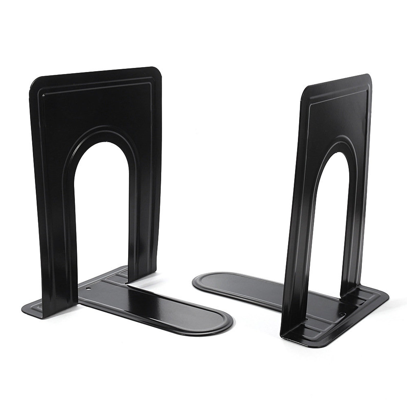 5x6.7black Book Ends Metal Bookends Book Ends Etsy