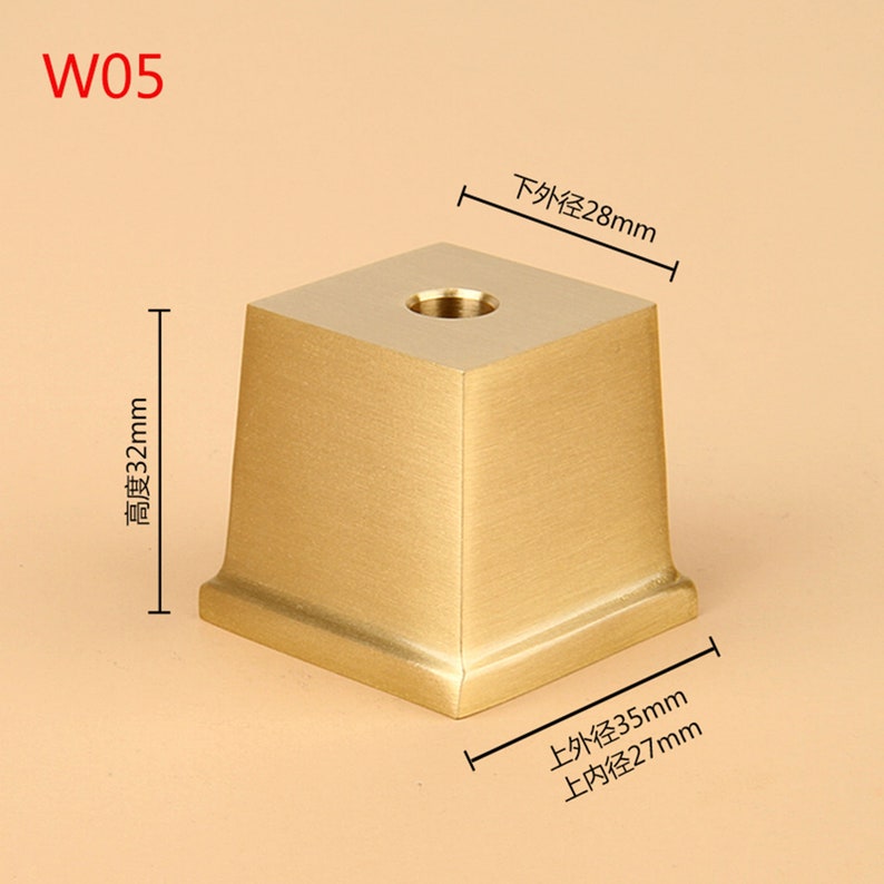 Table Foot Cover Cap Square Furniture Leg Cover Floor Etsy