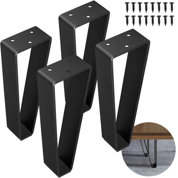 Metal Furniture Legs 4pcs 8 Inch Table Legs Coffee Solid Steel