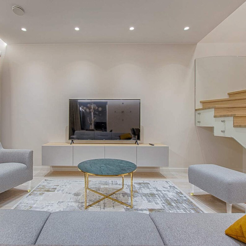 6 Inch Acrylic Furniture Legs Tapered Clear Glass Furniture Etsy