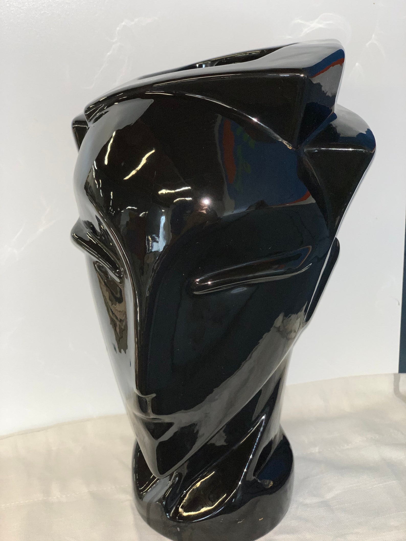 White and black antique vases set Etsy