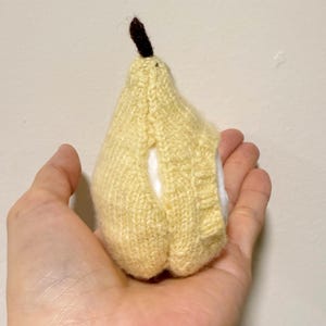 pear hat for teddy/teddybear/knitting pattern/doll pattern/ image 4