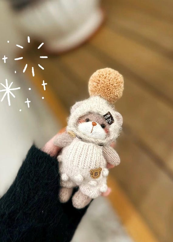 Hat Pattern/teddy Bear Hat /hat for Teddy/pattern UK