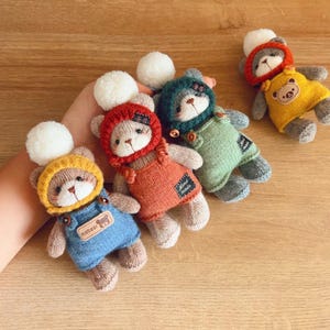 Teddybär Mützen - Schnittmuster (PDF Download)