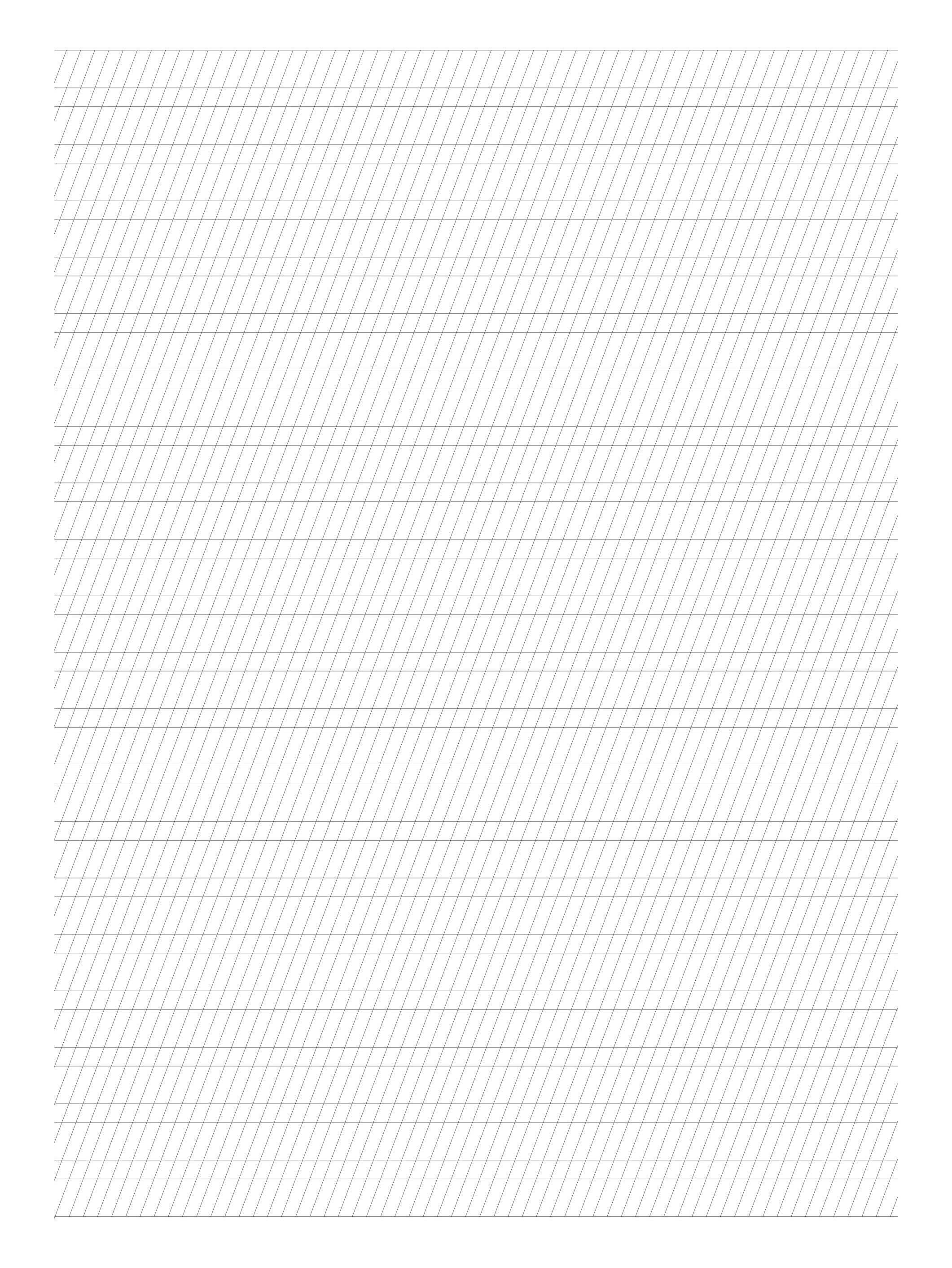 handwriting paper printable lined a4 and us letter sheets etsy