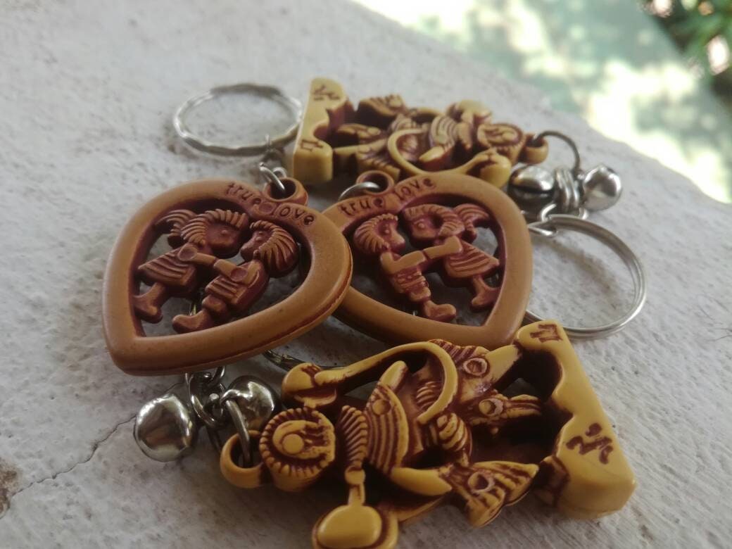 Sri Lankan Home made key chains. Etsy