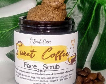 Sweet coffee Face scrub