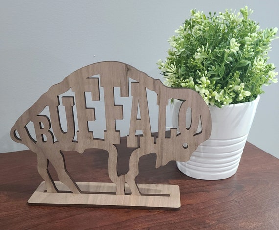 Buffalo Decor-Buffalo Shelf Decor-Buffalo NY-Home Decor-Housewarming Gift-Gift-Digital Download-Glowforge-Laser-SVG