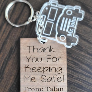 Bus Driver Gift-Bus Driver Keychain-Bus Driver Appreciation-Personalized Keychain-Bus Driver-Keychain-Digital Download-Glowforge-Laser-SVG