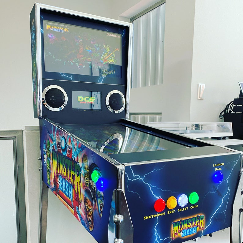 Virtual Pinball Table 300 Tables Installed Free Shipping Etsy