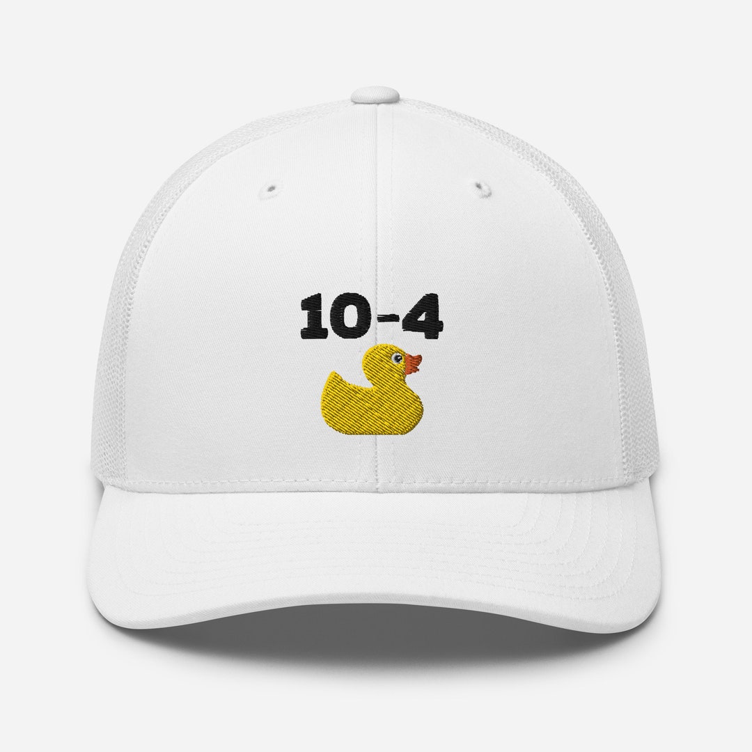 Tenfour Rubber Ducky Trucker Hat Freedom Convoy Hat Peoples Etsy