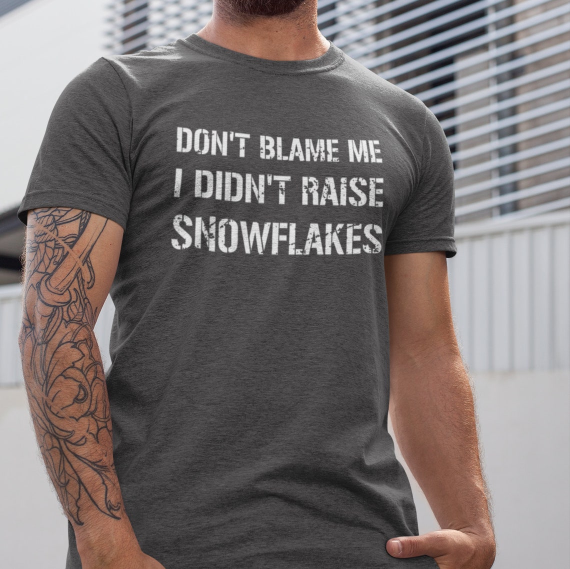 Dont blame me t shirt Trying Not to Raise Liberals | Etsy