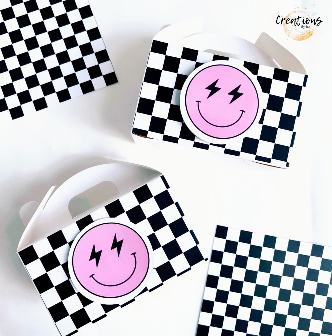 One Happy Babe Birthday, One Happy Girl Party, One Happy Babe Favor Box, Preppy Party, Preppy ...