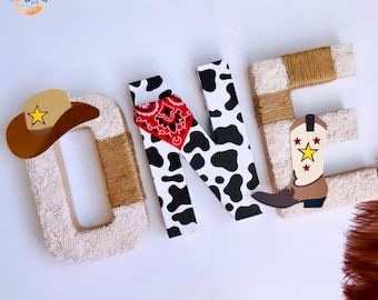 Cowboy First Rodeo Birthday, Western Party decor, cowboy centerpiece