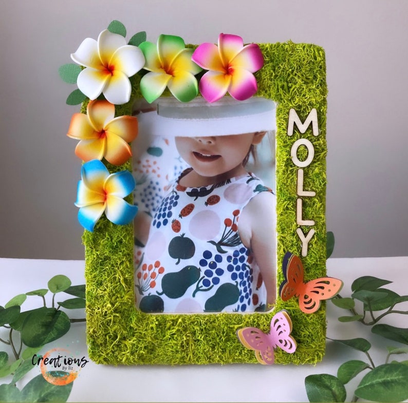 Hawaiian Party Decor Hawaiian Photo Frame Hawaiian Themed Etsy