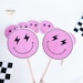 One Happy Babe Birthday, One Happy Babe Cupcake Topper, One Happy Girl ...