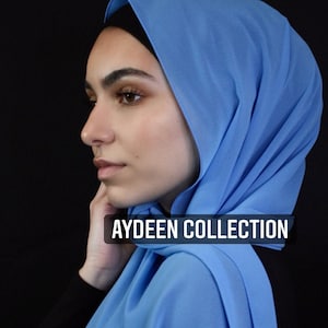 Premium Chiffon Hijab. High Quality Plain Chiffon Maxi Long Soft Scarf Hijab Shawl Muslim