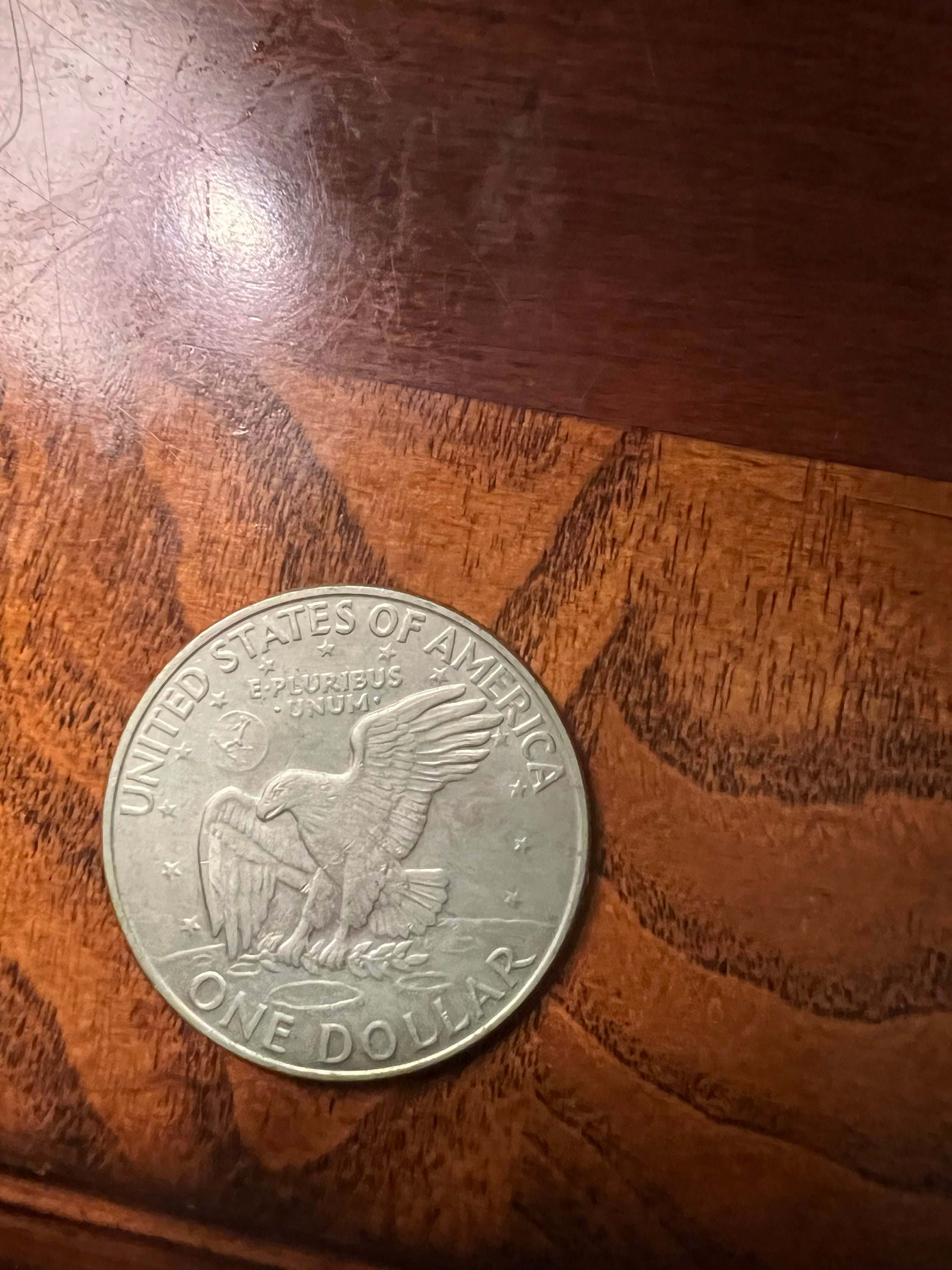 1972 One Dollar Coin Epluribus UNUM Vintage Etsy