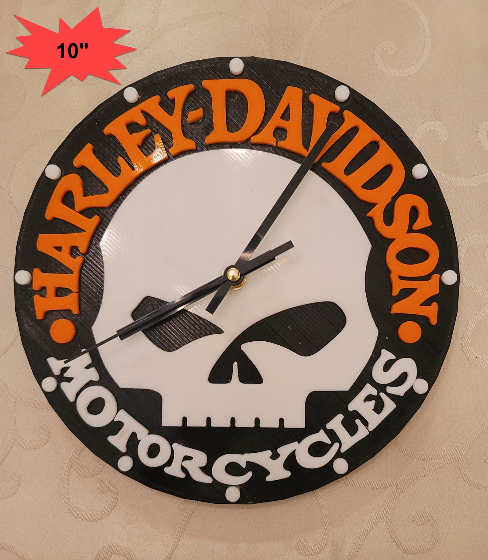 10 Harley Davidson Wall Clock Etsy
