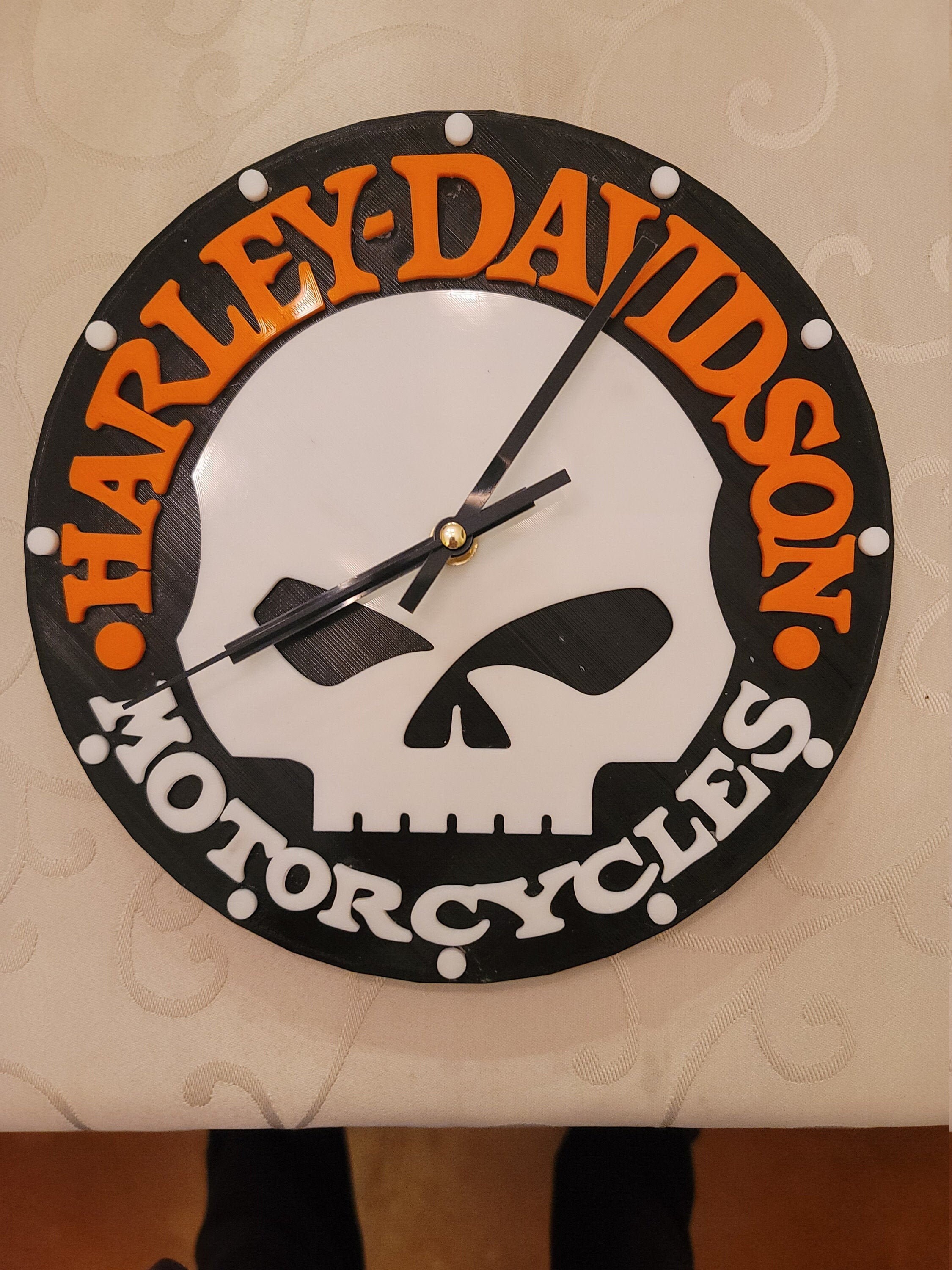 10 Harley Davidson Wall Clock Etsy