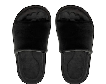 Barefoot House Slippers with Wide Toe Box, Natural Alignment Memory Foam Shoes, Anatomical Arch Support for Bunions & Hallux Valgus, Comfort
