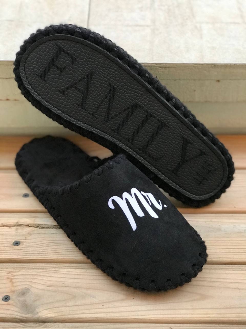 personalized slippers for him