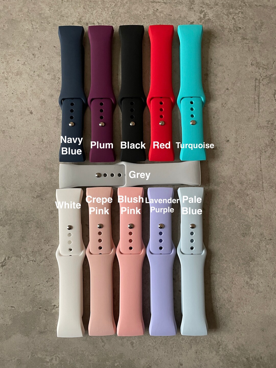 Engrave Any Design in My Shop - Silicone Strap for Fitbit Charge 3 / 4 ...