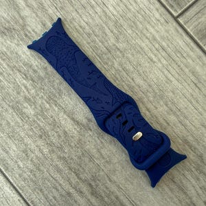 Grawerowany pasek z motywem rekina wielorybiego do zegarka Google Pixel Watch 1, 2, 3, 4 zdjęcie 8