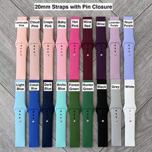 Engraved Witchcraft Silicone Watch Band: 20mm Galaxy, Huawei, Garmin image 3