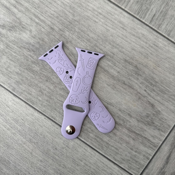 Engraved Magic Witchcraft strap for Apple Watch: 51 Colours