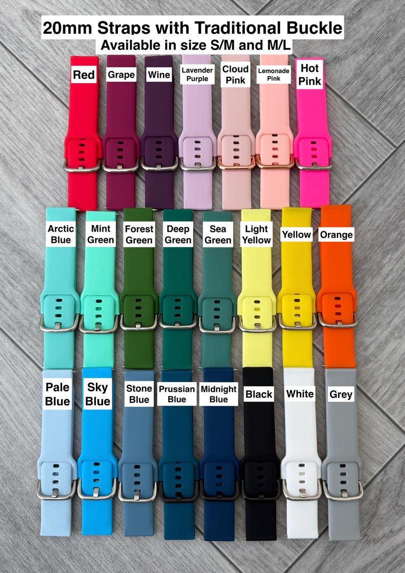 Engraved Witchcraft Silicone Watch Band: 20mm Galaxy, Huawei, Garmin image 2