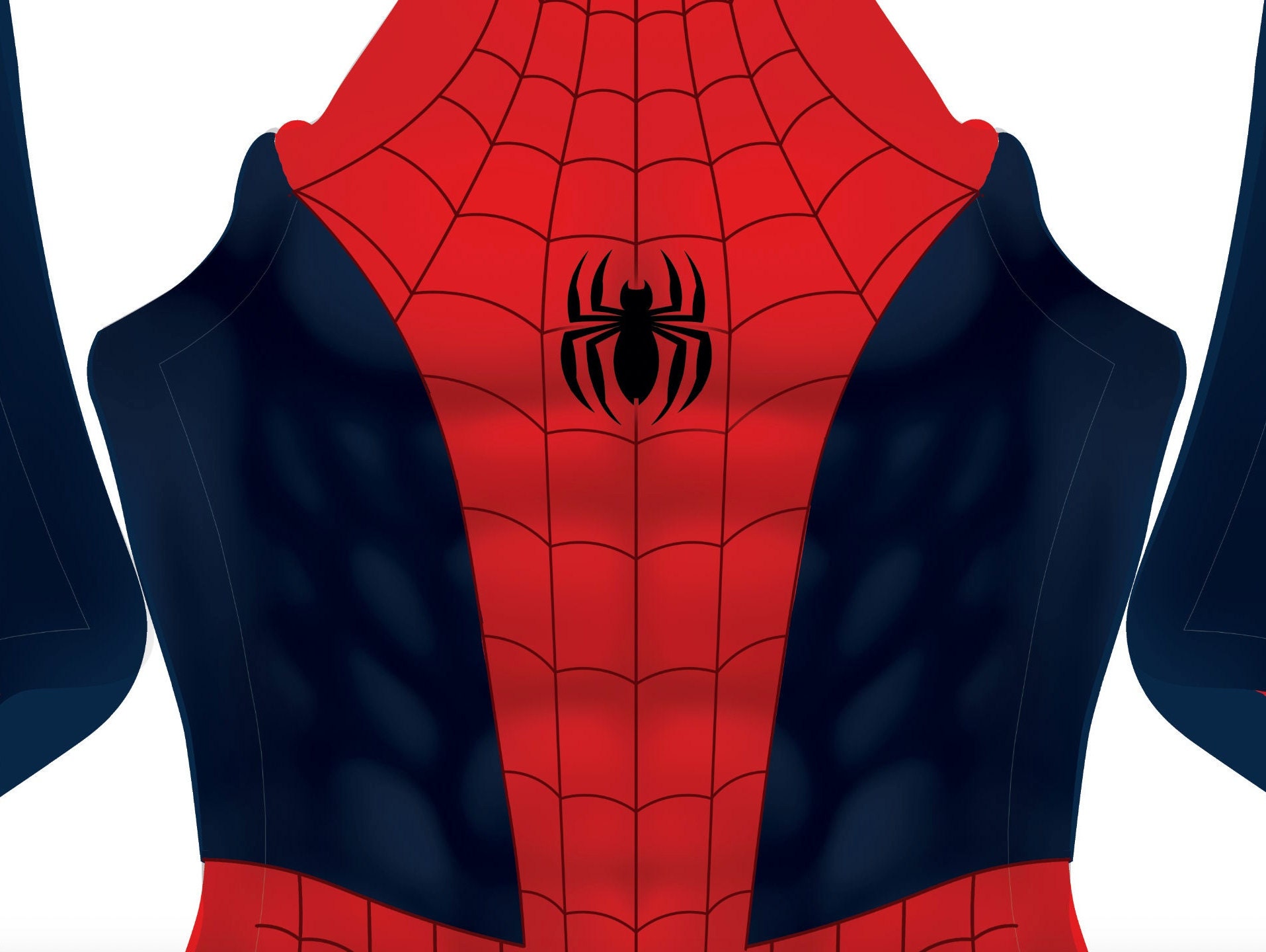 Spiderman Suit Web Pattern