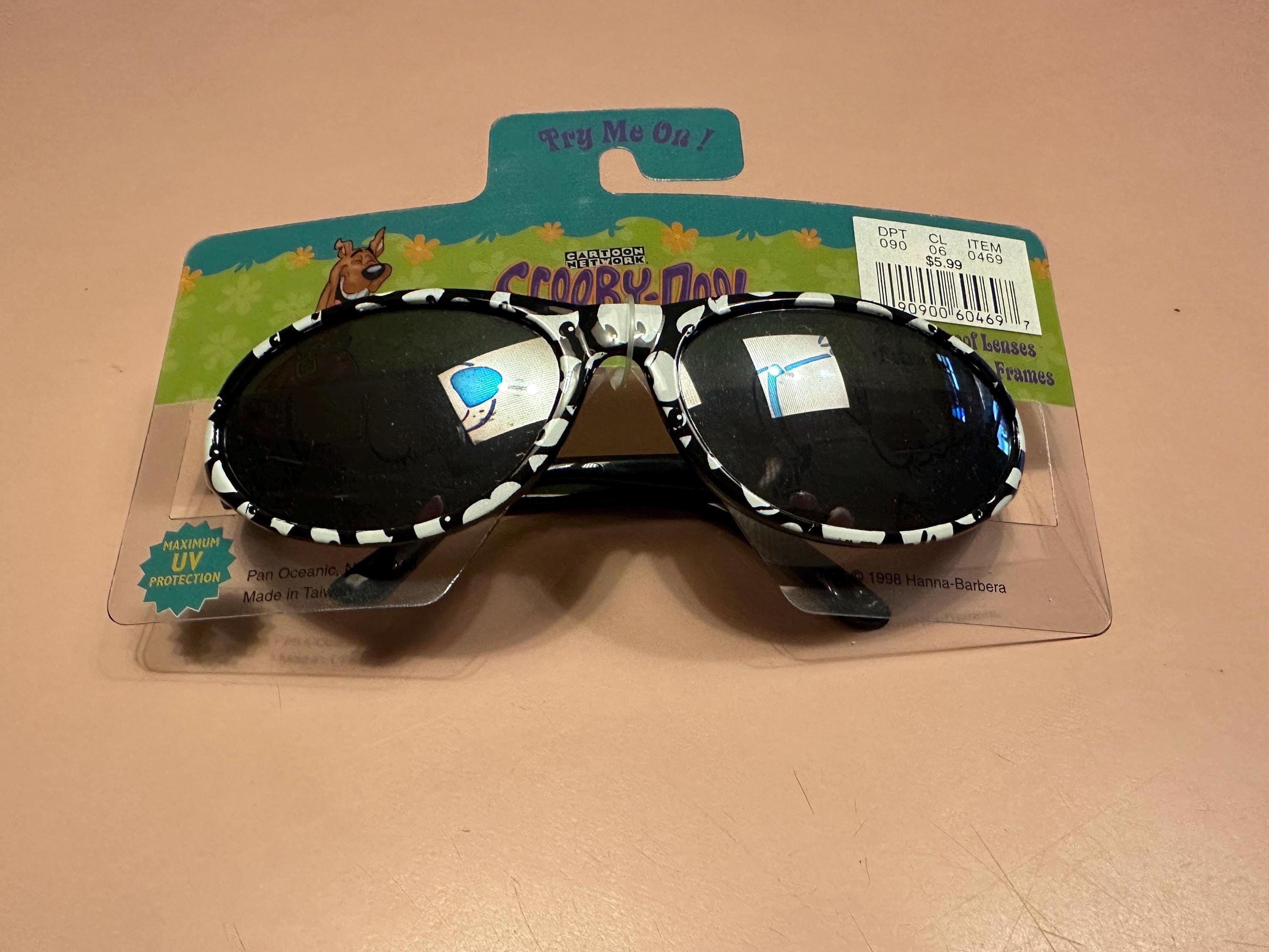 Vintage SCOOBY DOO Flip Up Visor Sunglasses, Rare! Amazon.com: Sun-Staches Scooby-Doo Sunglasses, Easy Costume  main image 2