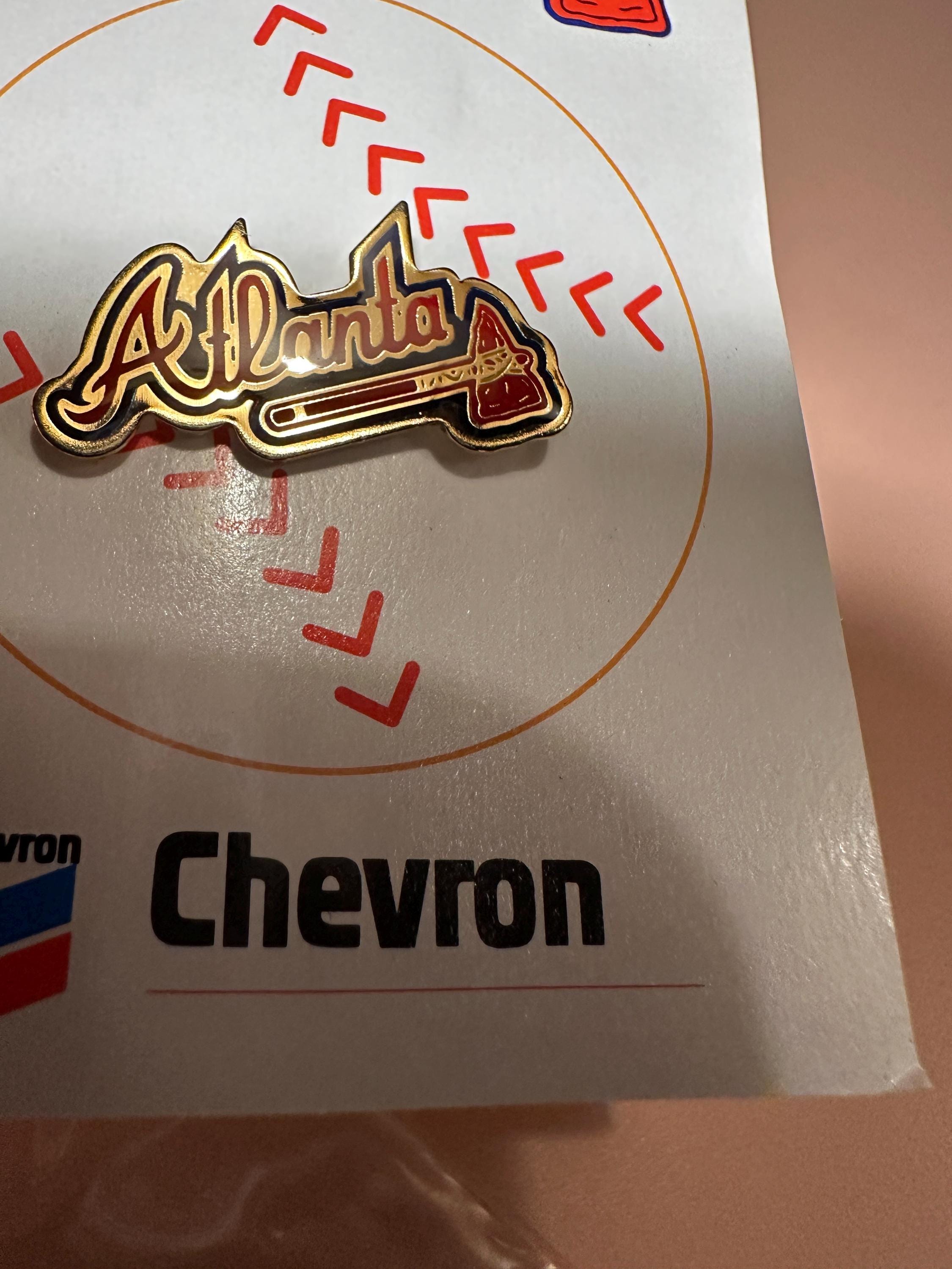 Atlanta Braves Collectible Pins - Etsy