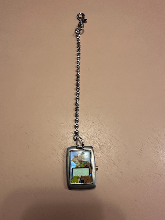 Scooby Doo key chain/belt loop digital watch - image 3