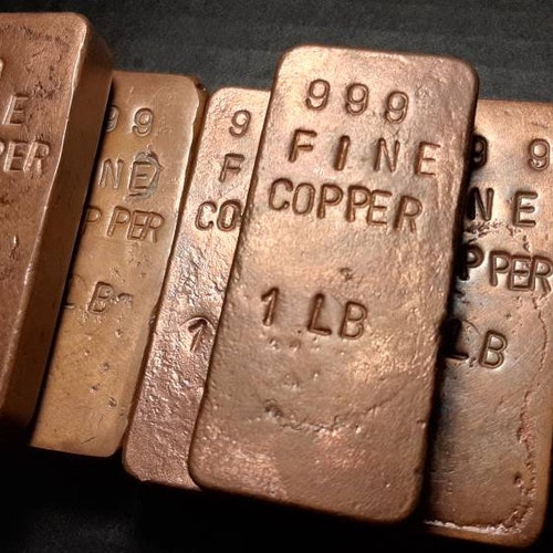 Fine Copper Ingot Etsy