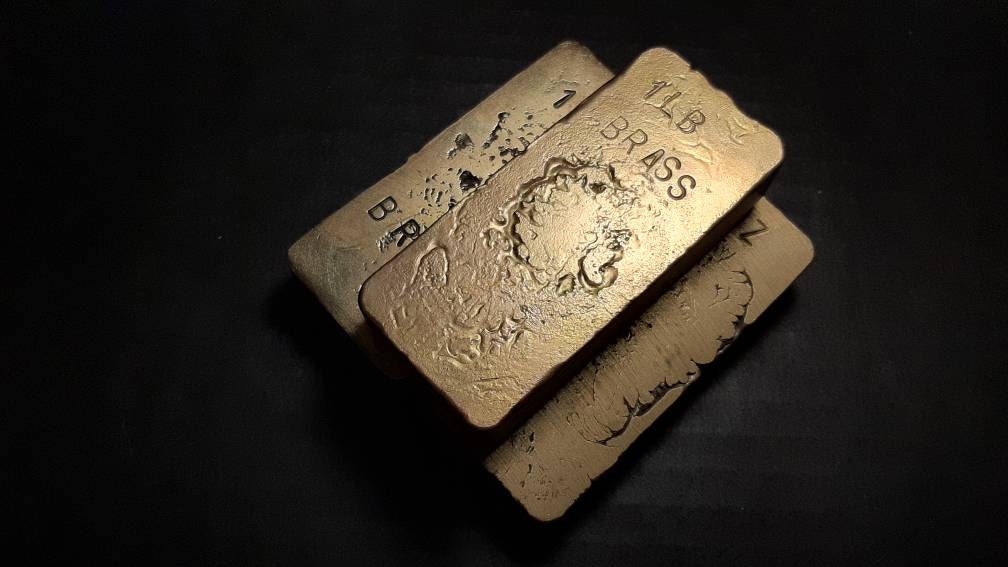 Brass Ingots Etsy