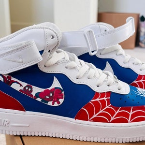 Custom SpiderMan-schoenen