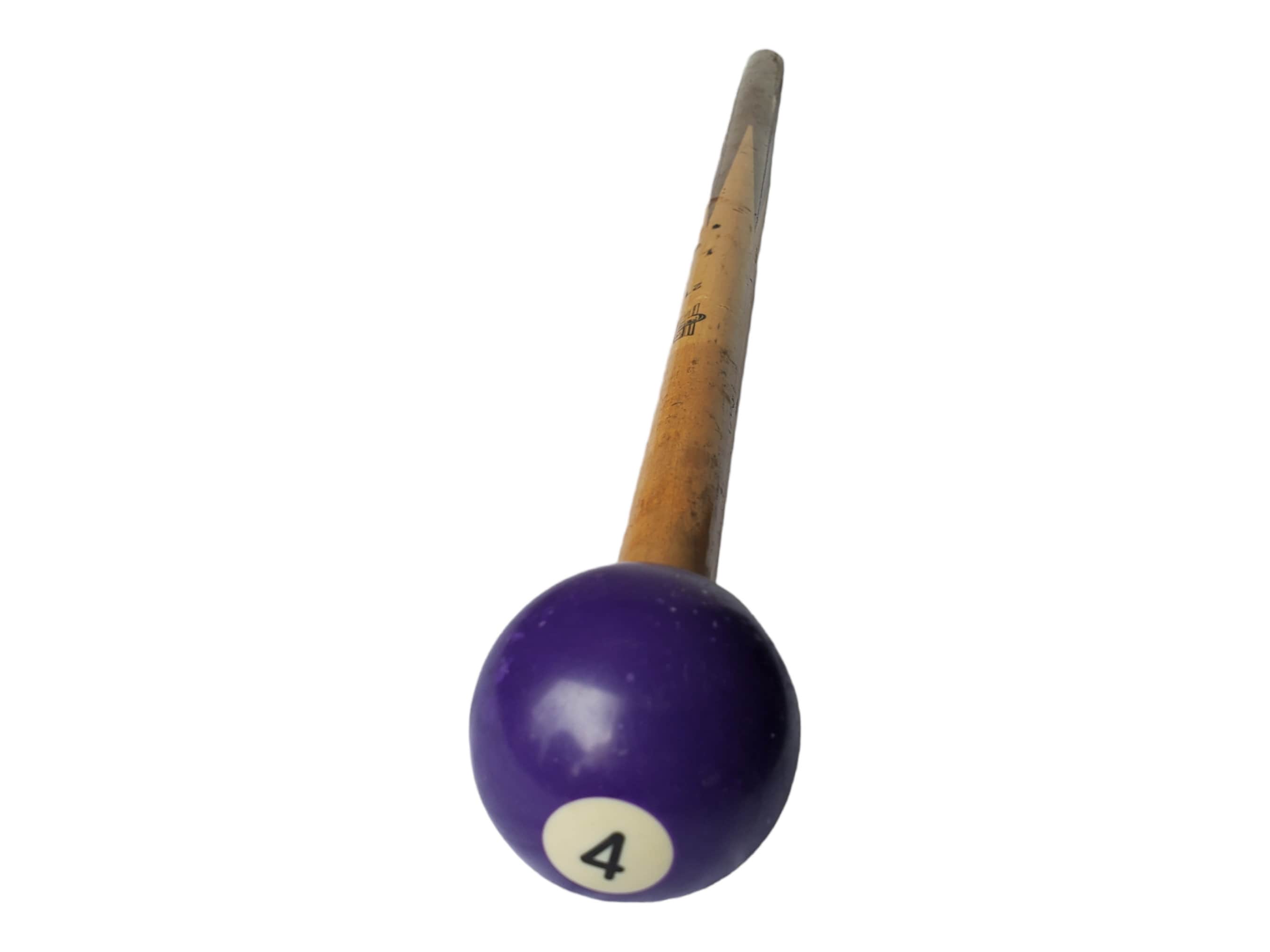 Cane and Abled Billiard Ball and Cue Stick Custom Canes / Walking Sticks Veteran Owned and