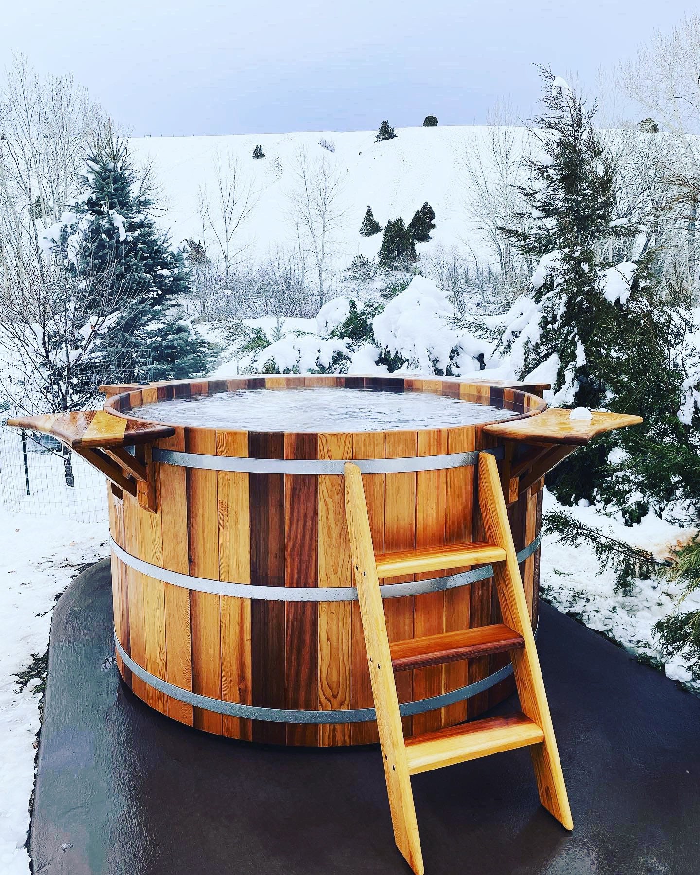 Western Red Cedar Hot Tub - Etsy