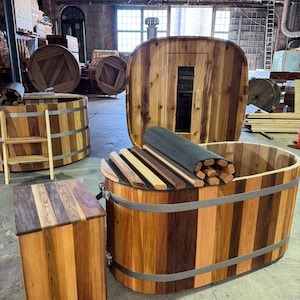 Hand Crafted Cedar Cold Plunge