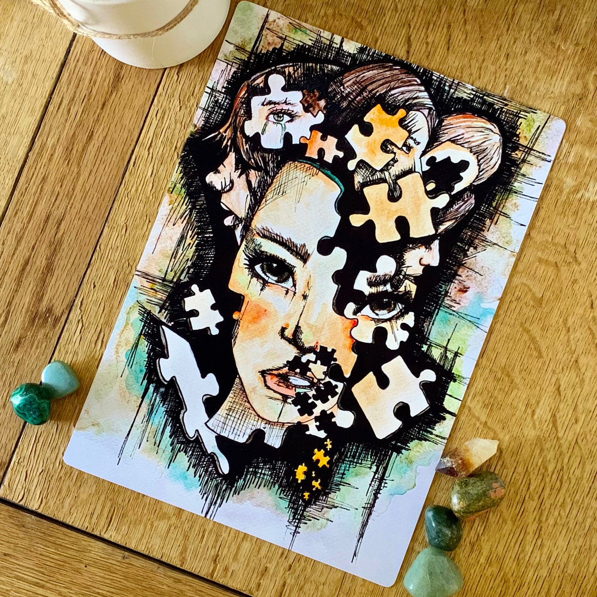 Dissociative Identity Disorder Art