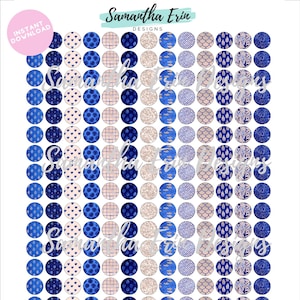Modello circolare da 12 mm, download istantaneo, modelli cabochon da 12 mm, cabochon da 12 mm, modelli di orecchini da 12 mm