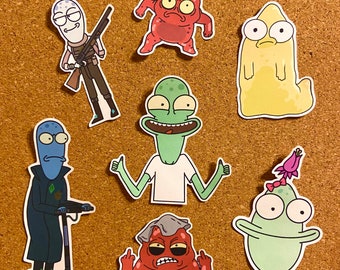 Solar Opposites Sticker Pack